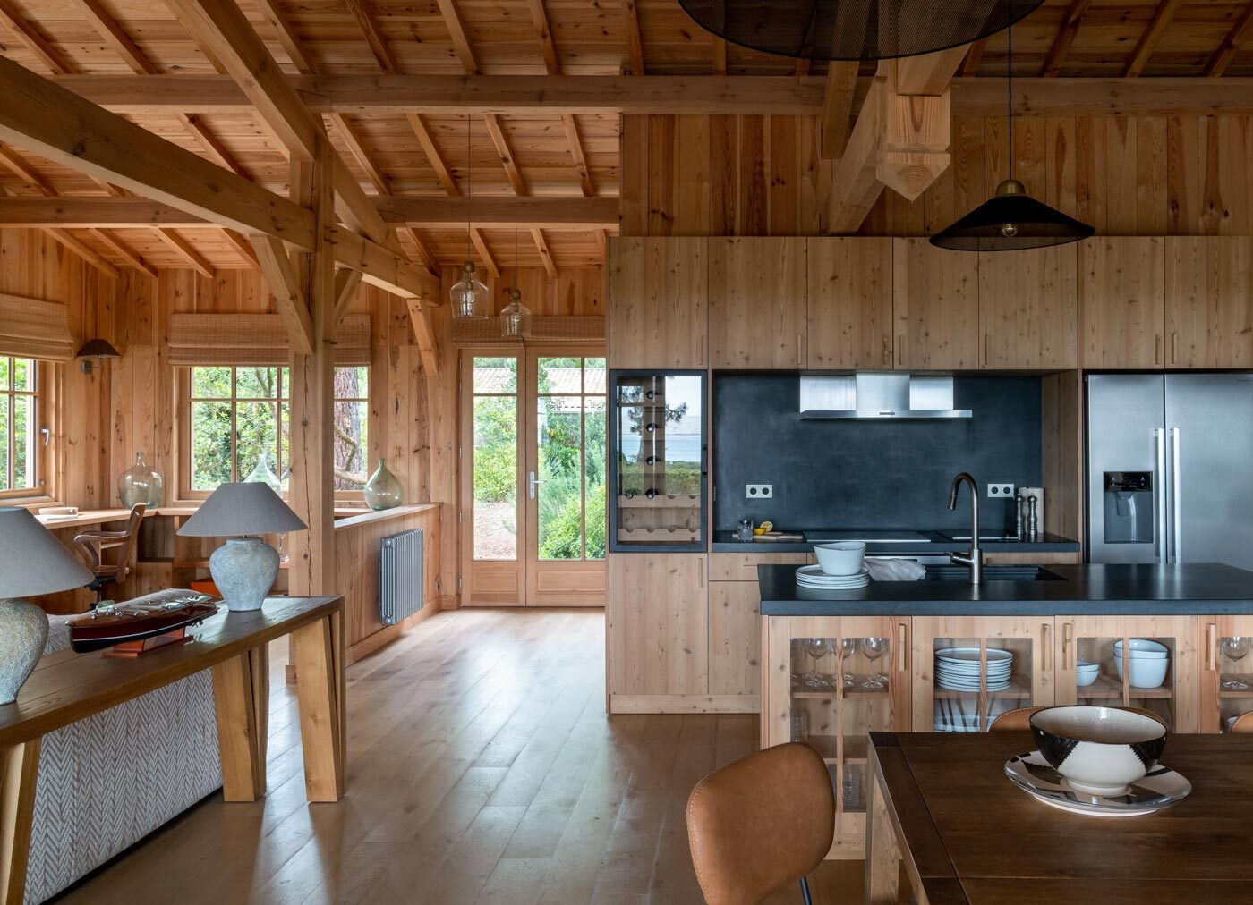 Maison en bois au Cap Ferret