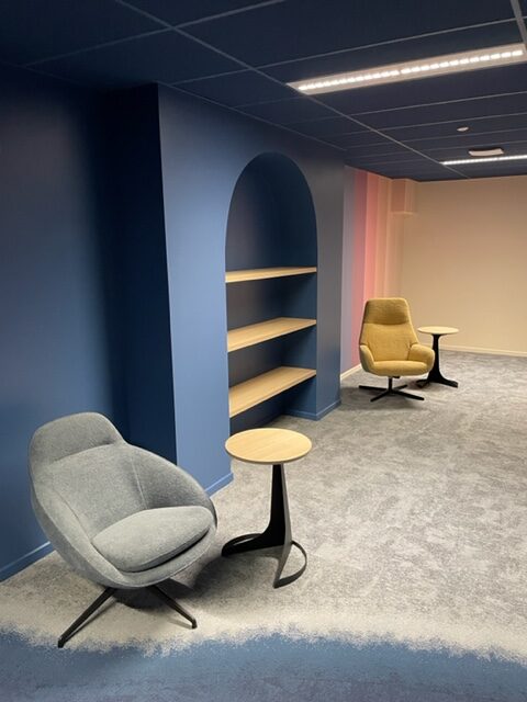 Aménagement des espaces bureaux du Campus Unikalo