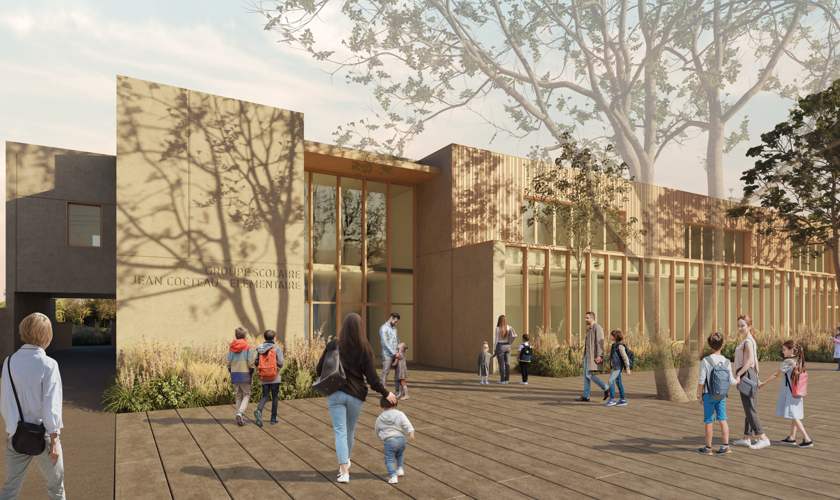 Construction d'une nouvelle école élémentaire