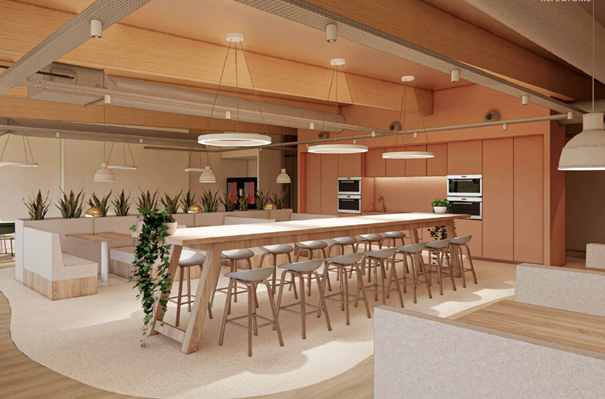 Aménagement des espaces bureaux du Campus Unikalo